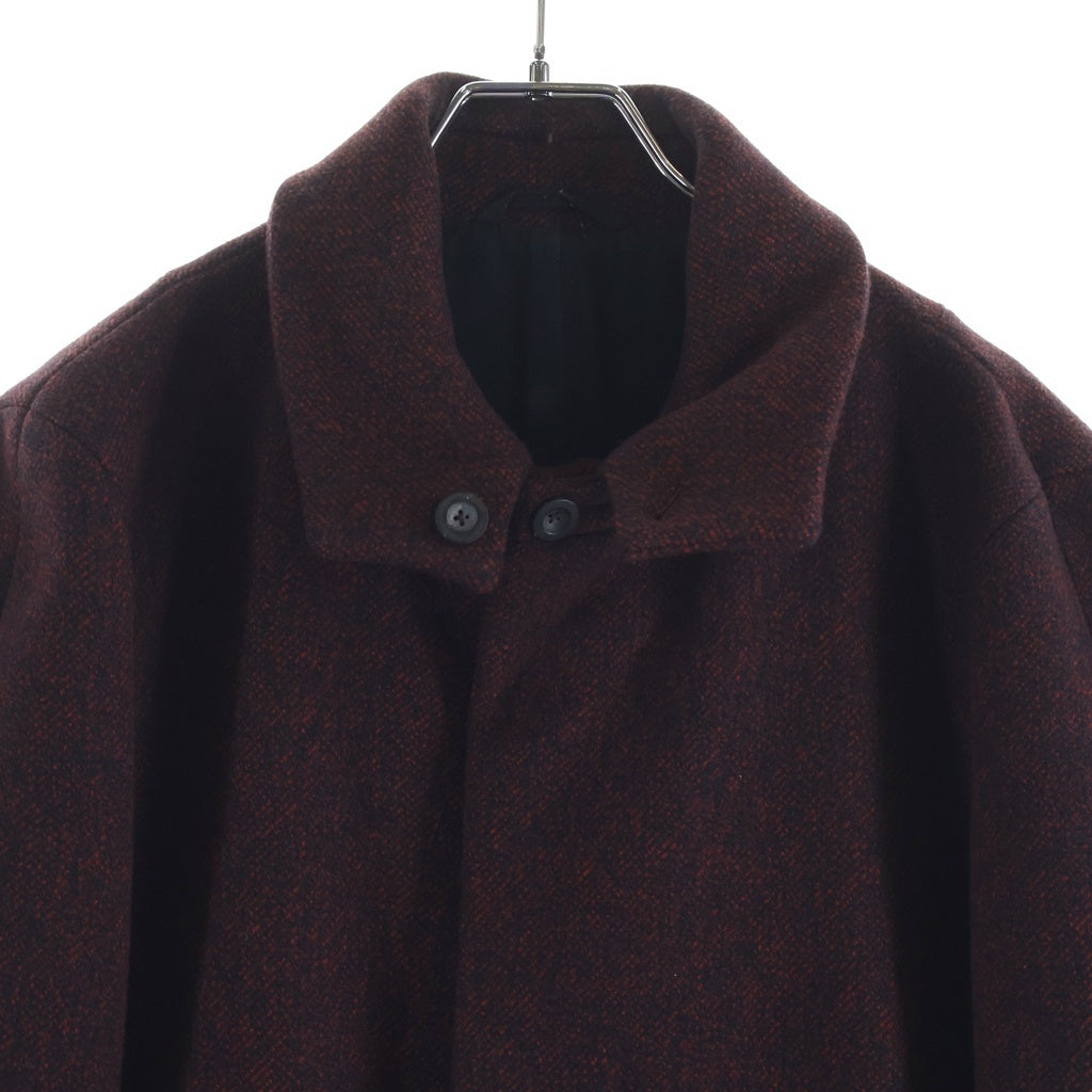 JIL SANDER(ジルサンダー) 比翼ボタン ショートウールコート レッド 420401 M20090082