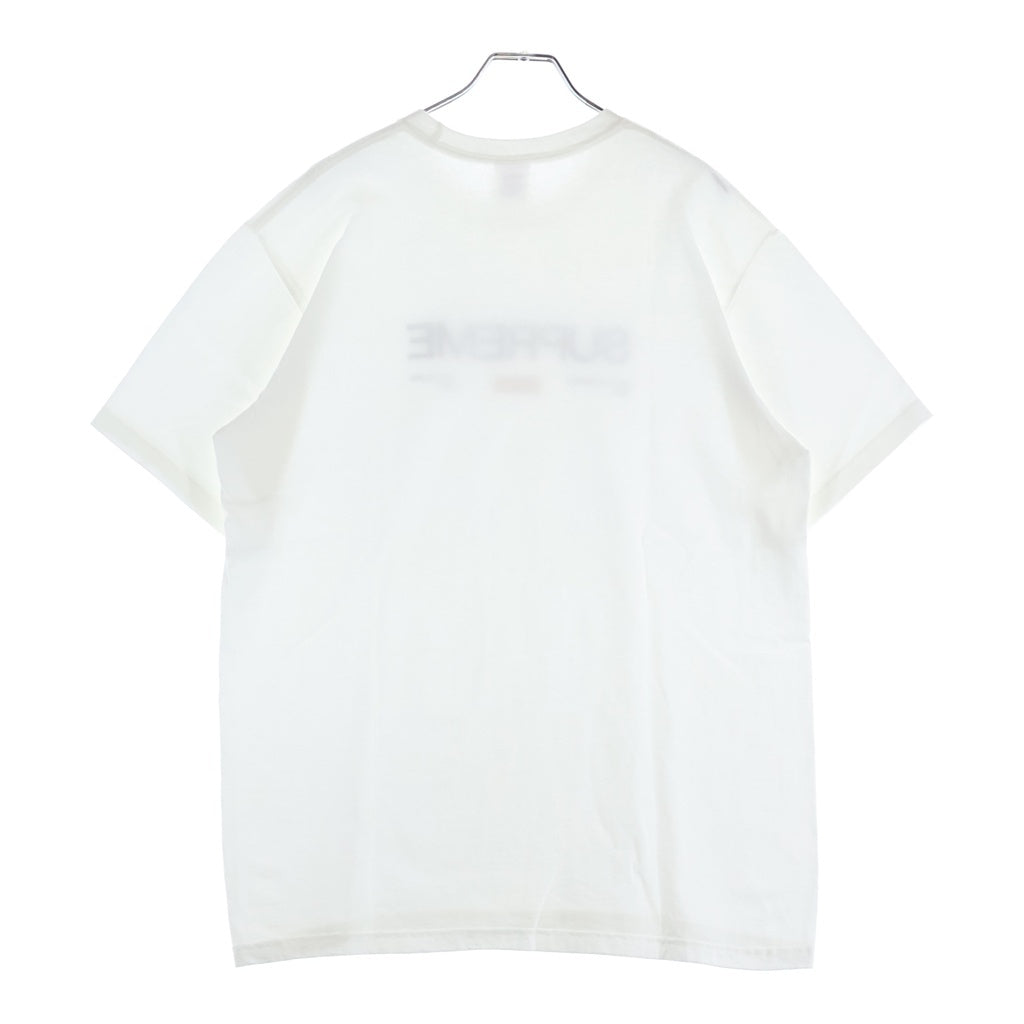 SUPREME(シュプリーム) 21AW Est 1994 Tee フロントロゴプリント クルーネック 半袖Tシャツ カットソー ホワイト