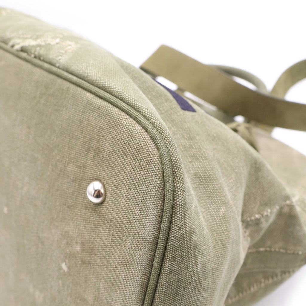 READY MADE(レディメイド) DAILY BAG ヴィンテージ加工 デイリー 2WAY ボストンバッグ ショルダーバッグ カーキ