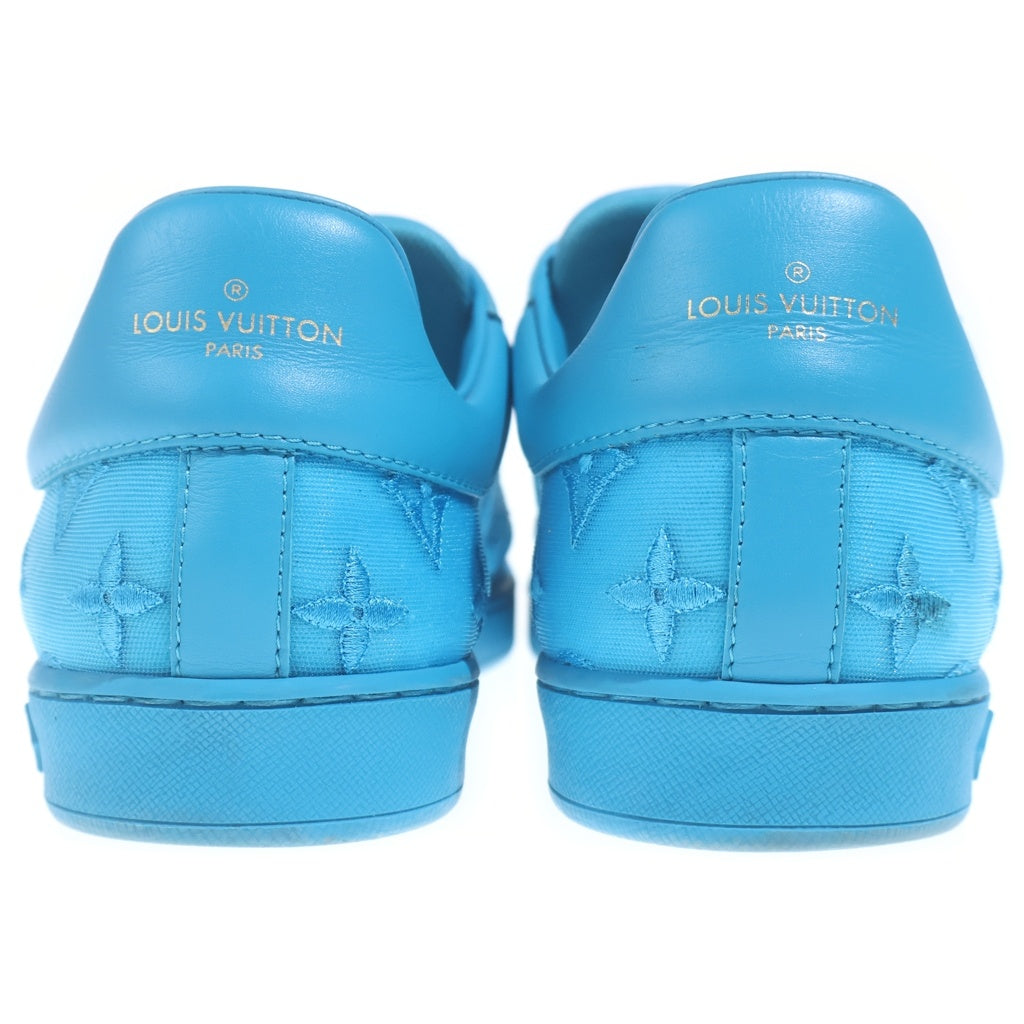 LOUIS VUITTON(ルイヴィトン) LUXEMBOURG LINE SNEAKERS ルクセンブルグ ライン モノグラム レザー ローカットスニーカー ブルー 1A7QYX