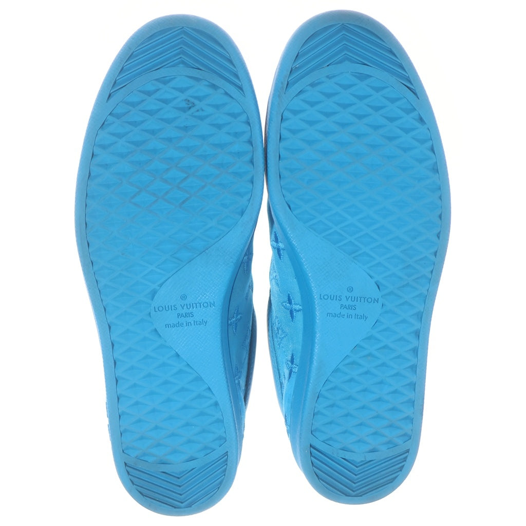 LOUIS VUITTON(ルイヴィトン) LUXEMBOURG LINE SNEAKERS ルクセンブルグ ライン モノグラム レザー ローカットスニーカー ブルー 1A7QYX