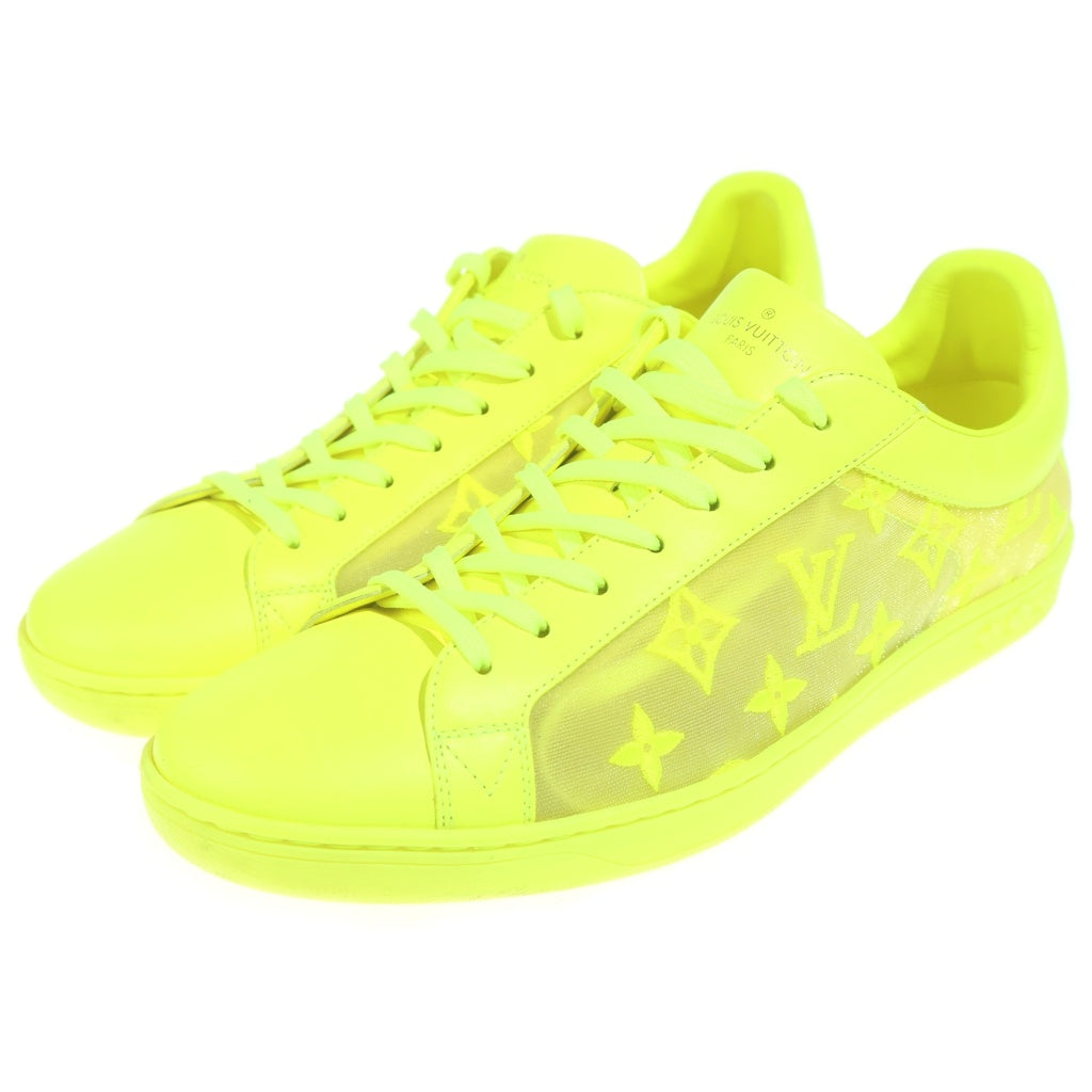 LOUIS VUITTON(ルイヴィトン) LUXEMBOURG LINE SNEAKERS ルクセンブルグ ライン モノグラム レザー ローカットスニーカー イエロー 1A5S92