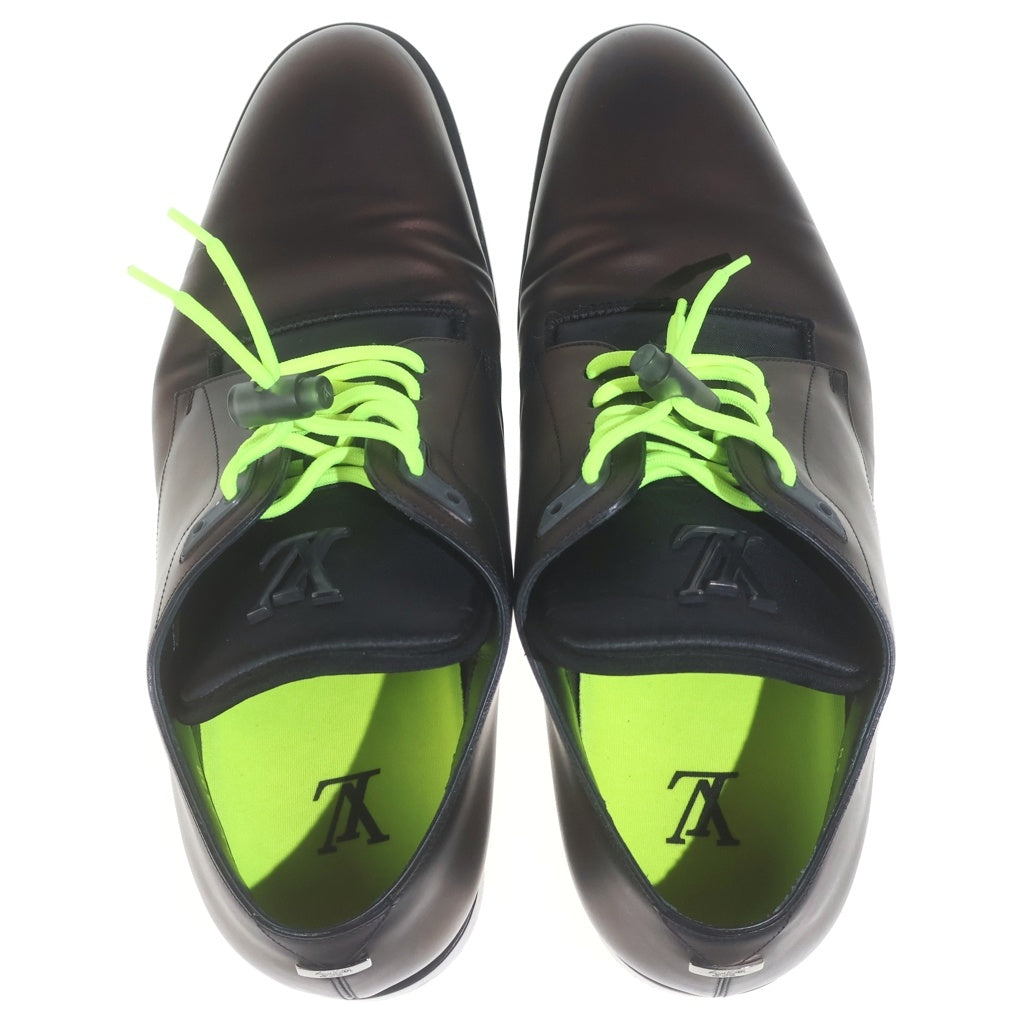 LOUIS VUITTON(ルイヴィトン) LV Formal Line Derby Shoes LVフォーマルラインダービーシューズ モノグラムフラワースタッズ レザー ローカットスニーカー ブラック MT1108
