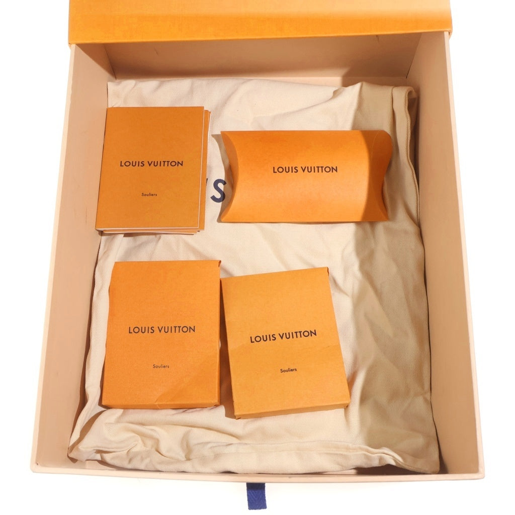 LOUIS VUITTON(ルイヴィトン) LV Formal Line Derby Shoes LVフォーマルラインダービーシューズ モノグラムフラワースタッズ レザー ローカットスニーカー ブラック MT1108