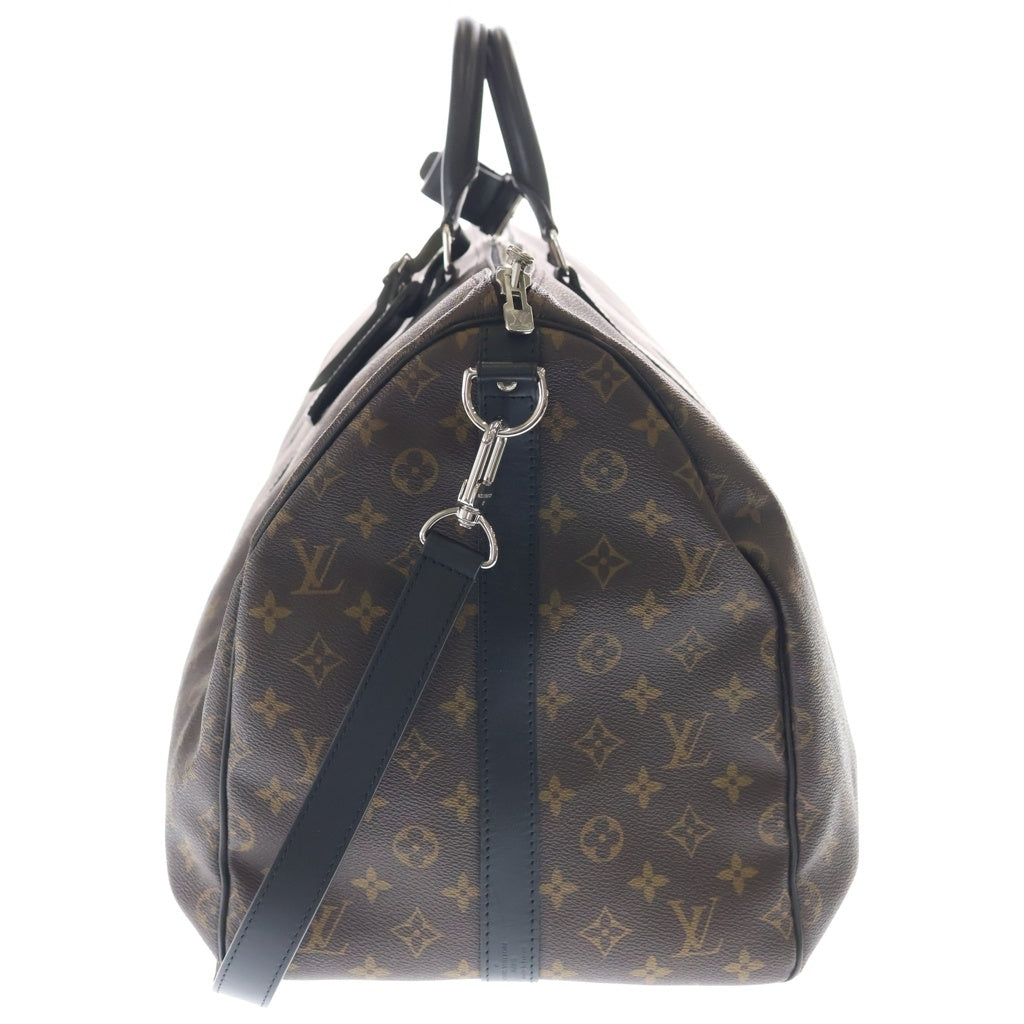LOUIS VUITTON(ルイヴィトン) モノグラム・マカサー・キーポル・バンドリエール55 ボストンバッグ ブラウン M56714 レディース