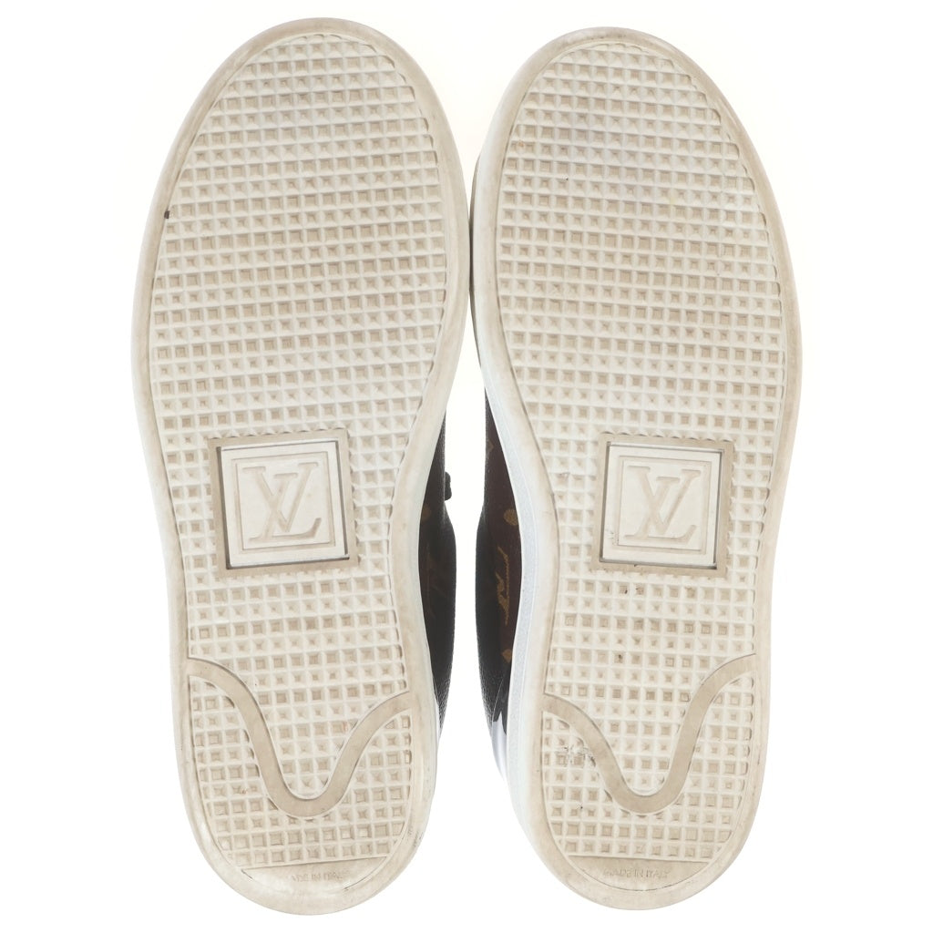 LOUIS VUITTON(ルイヴィトン) Front Row Line Sneaker Patent Monogram Canvas フロントローライン パテントモノグラムキャンバス ローカットスニーカー ブラウン 1A1F4H レディース
