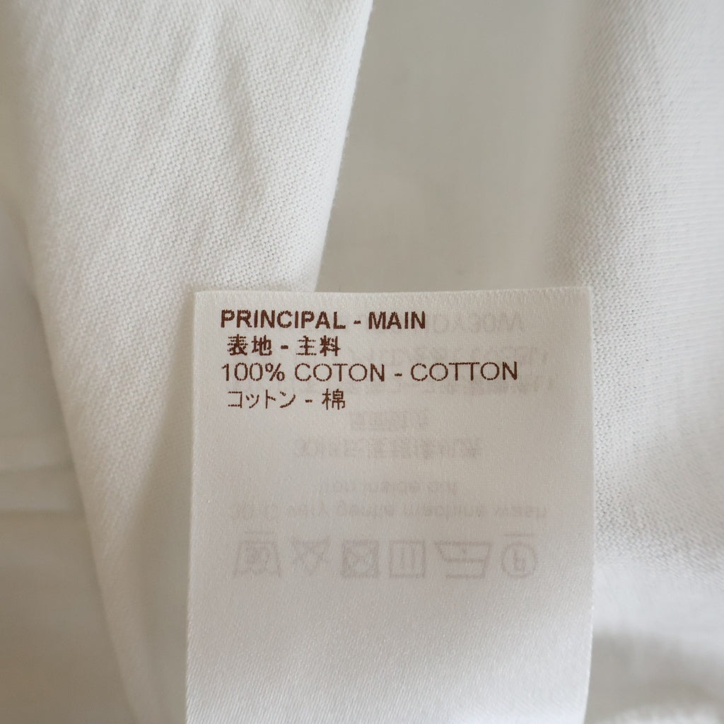 LOUIS VUITTON(ルイヴィトン) ×FRAGMENT DESIGN フロントロゴプリント 半袖Tシャツ カットソー ホワイト RM172M