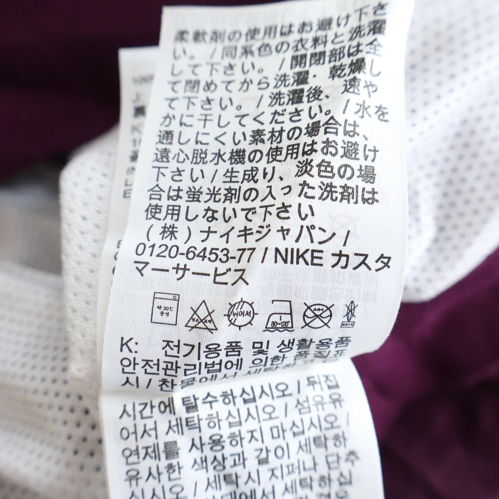 NIKE(ナイキ) 20AW × PARIS SAINT-GERMAIN FZ JACKET パリサンジェルマン ジップアップ ナイロンジャケット ブラック/パープル CK9595-010
