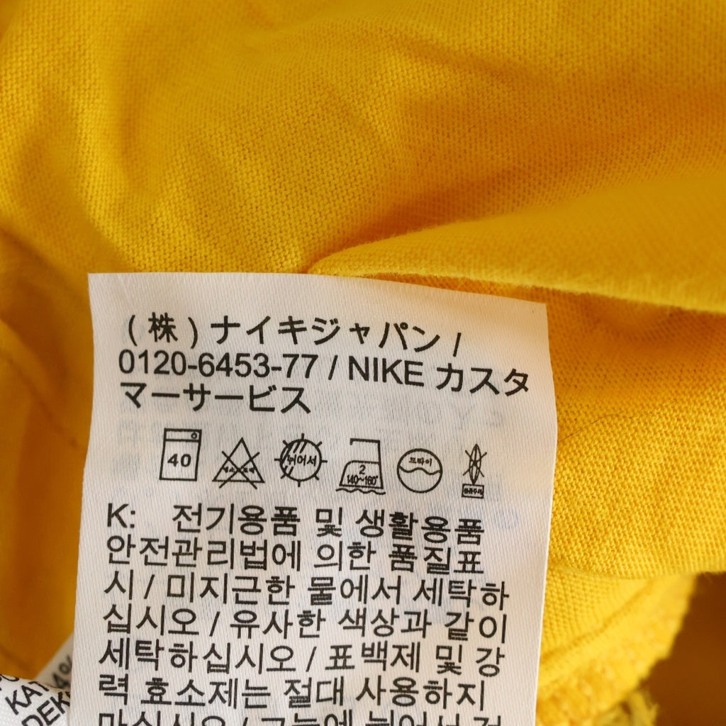 NIKE(ナイキ) 20AW ×DRAKE NOCTA NRG AU FLEECE PANT ドレイクノクタ ラバーロゴ フリース トラックパンツ イエロー DA3935-739