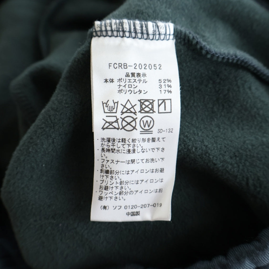 F.C.R.B./F.C.Real Bristol/FCRB(エフシーアールビー/エフシーレアルブリストル) POLARTEC POWER STRETCH TRAINING PANT ポーラテック パワーストレッチ トレーニングトラックパンツ グレー FCRB-202052