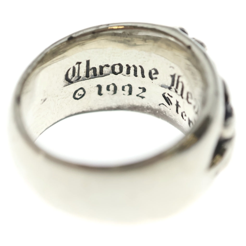 CHROME HEARTS(クロムハーツ) FLRL CRS フローラルクロス リング シルバー BCA346