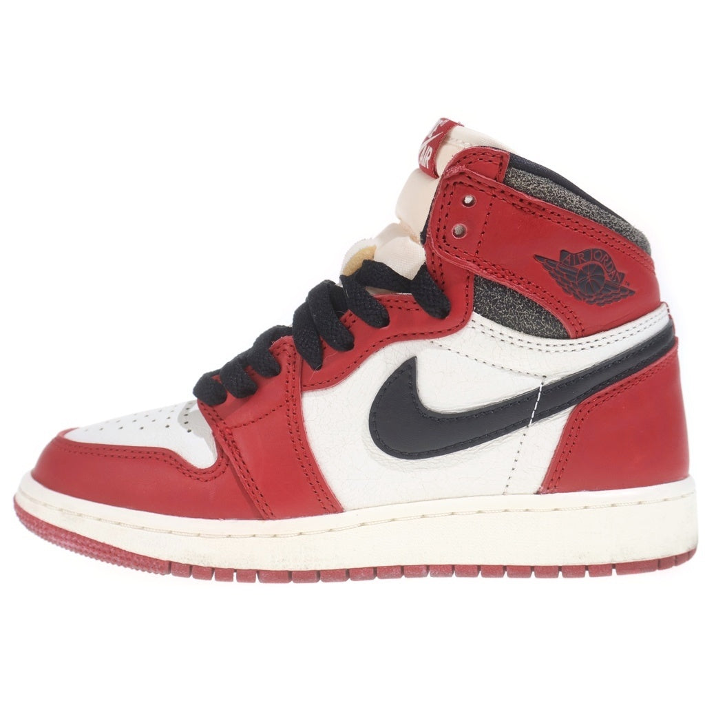 NIKE(ナイキ) GS Air Jordan 1 GS エアジョーダン1 OG ロスト & ファウンド/シカゴ ハイカットスニーカー レッド US3.5Y/22.5cm FD1437-612 レディース