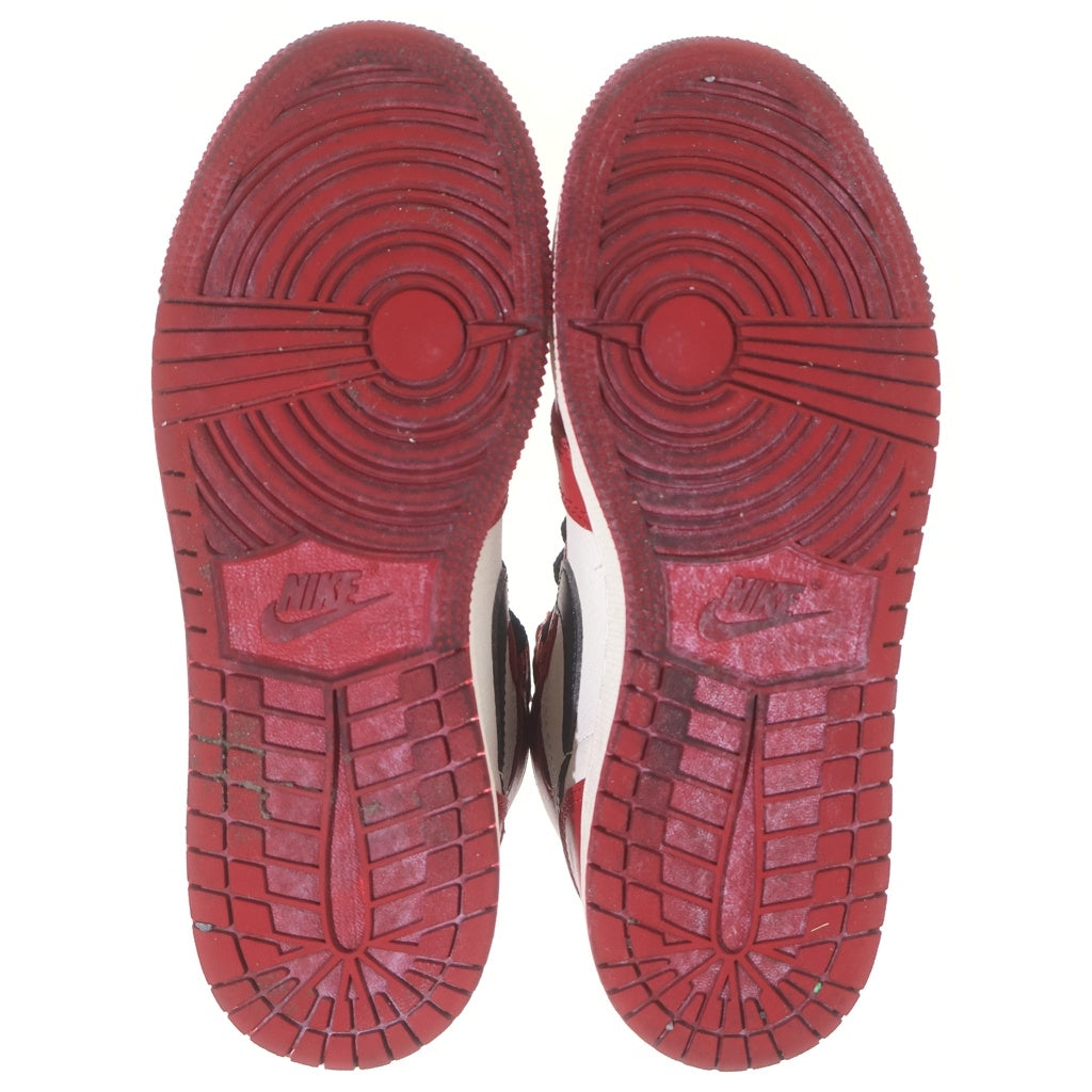 NIKE(ナイキ) GS Air Jordan 1 GS エアジョーダン1 OG ロスト & ファウンド/シカゴ ハイカットスニーカー レッド US3.5Y/22.5cm FD1437-612 レディース