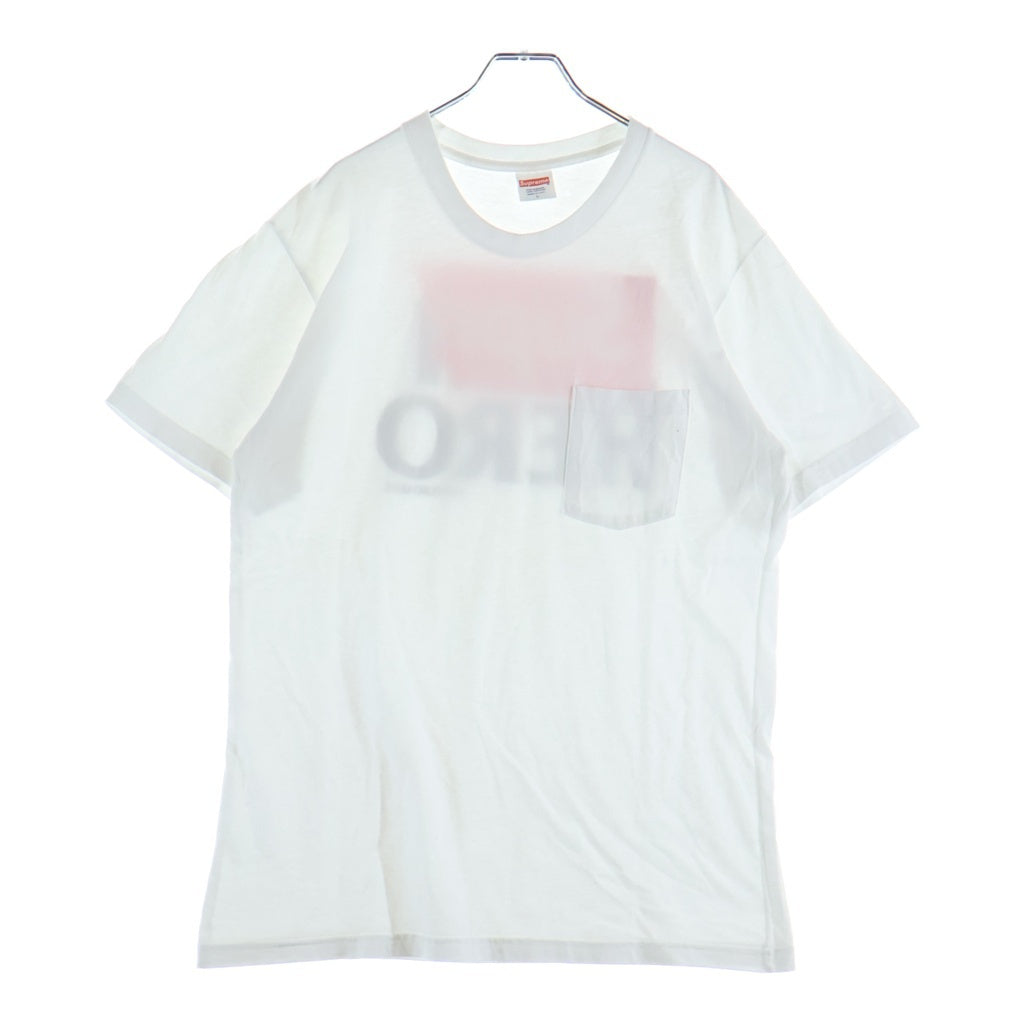 SUPREME(シュプリーム) 14SS × ANTIHERO Logo Pocket Tee アンタイヒーロー バックロゴ クルーネック 半袖ポケットTシャツ カットソー ホワイト