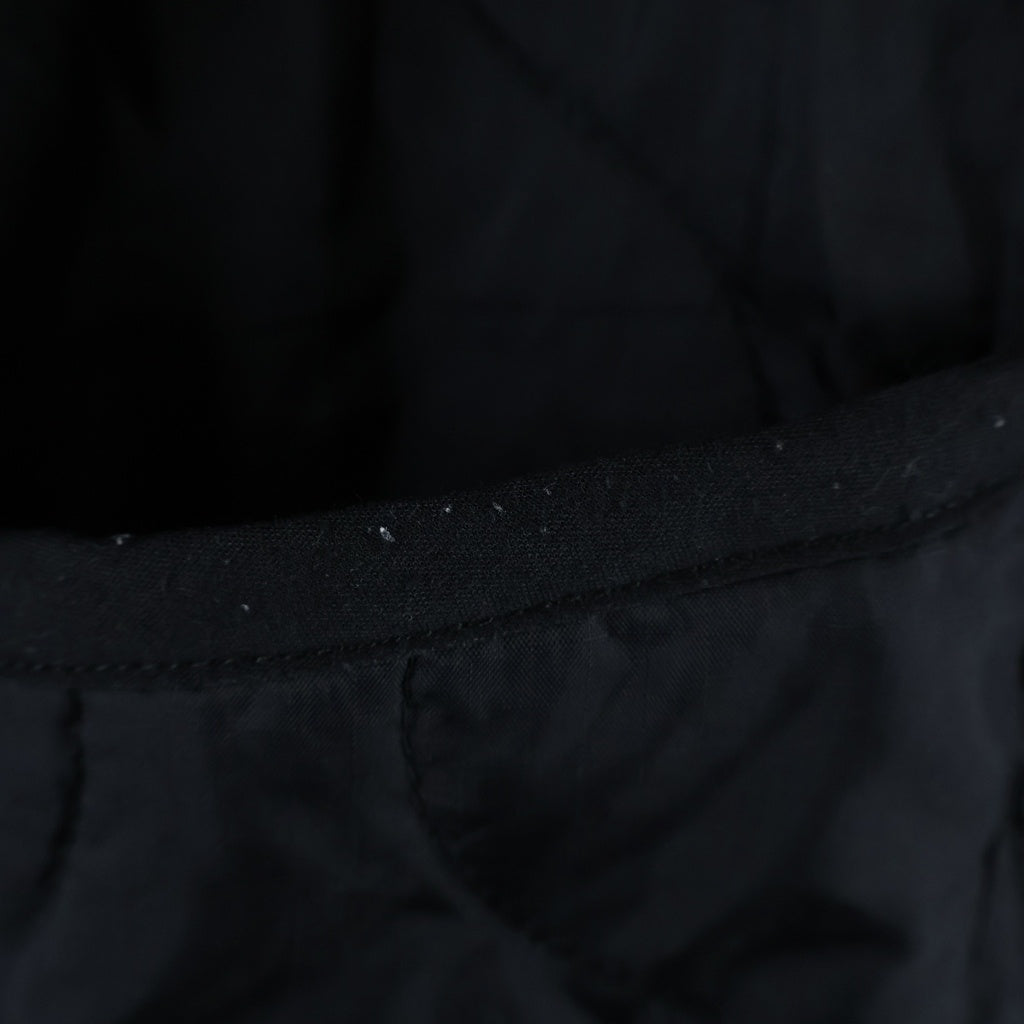 MAISON MIHARAYASUHIRO(メゾンミハラヤスヒロ) RIPSTOP LINER QUILT JACKET リップストップ ライナー キルト ジャケット ブラック I16BL061