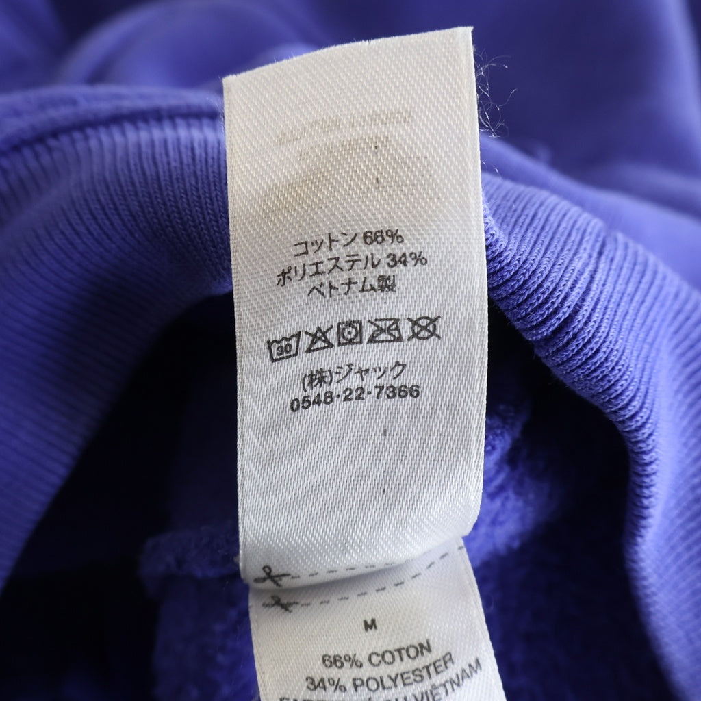STUSSY(ステューシー) 24AW FADED GRAPHIC ZIP HOODIE フェード加工 ジップアップパーカー フーディー パープル