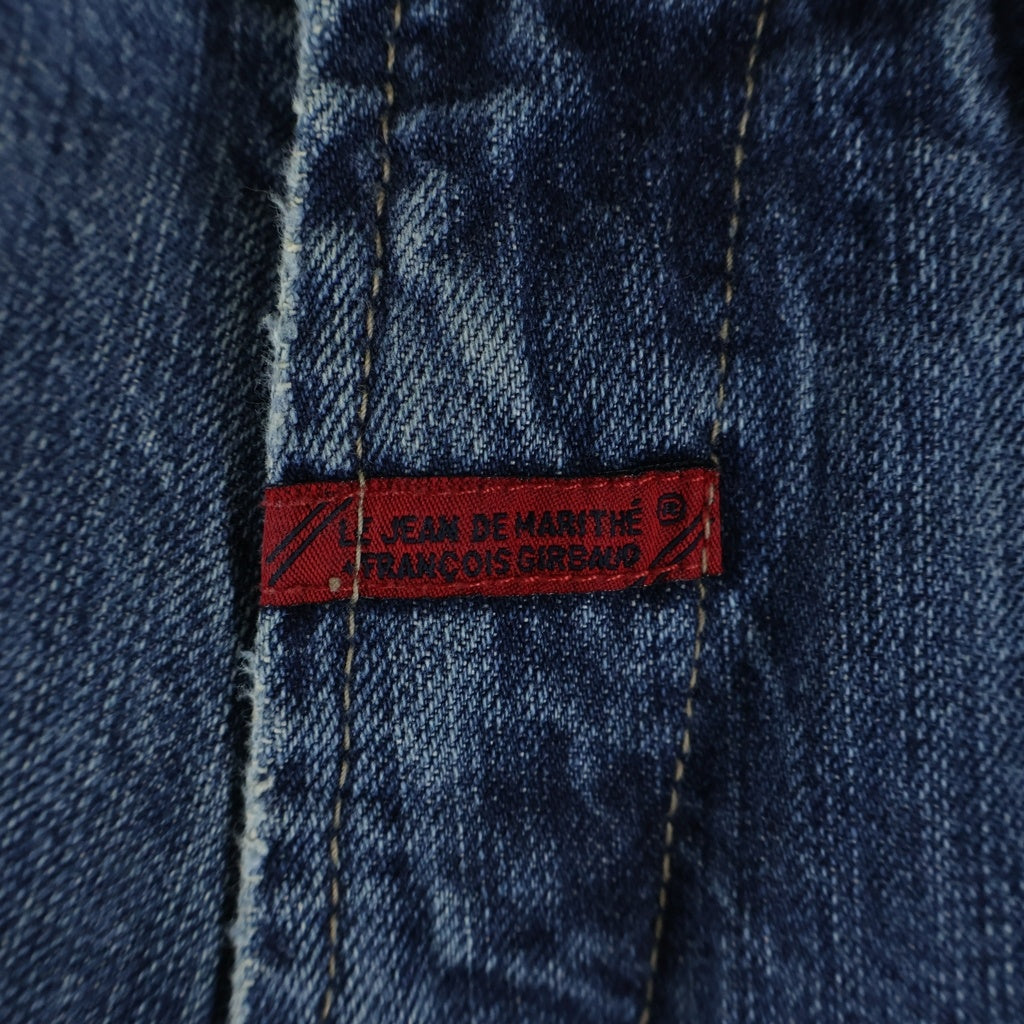 NO BRAND(ノーブランド) 【MARITHE FRANCOIS GIRBAUD マリテフランソワジルボー】90s ワイド バギーデニムパンツ インディゴ