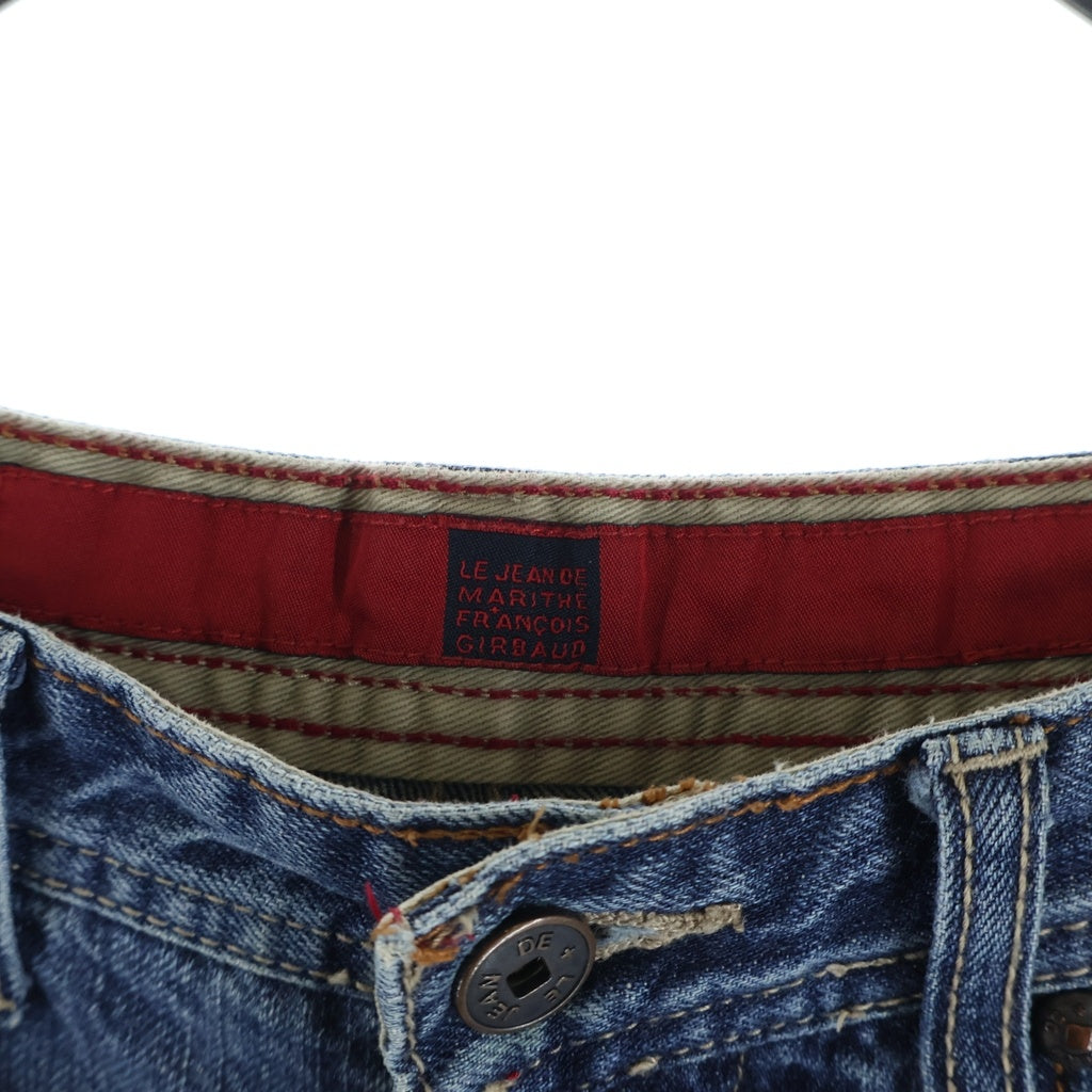 NO BRAND(ノーブランド) 【MARITHE FRANCOIS GIRBAUD マリテフランソワジルボー】90s ワイド バギーデニムパンツ インディゴ