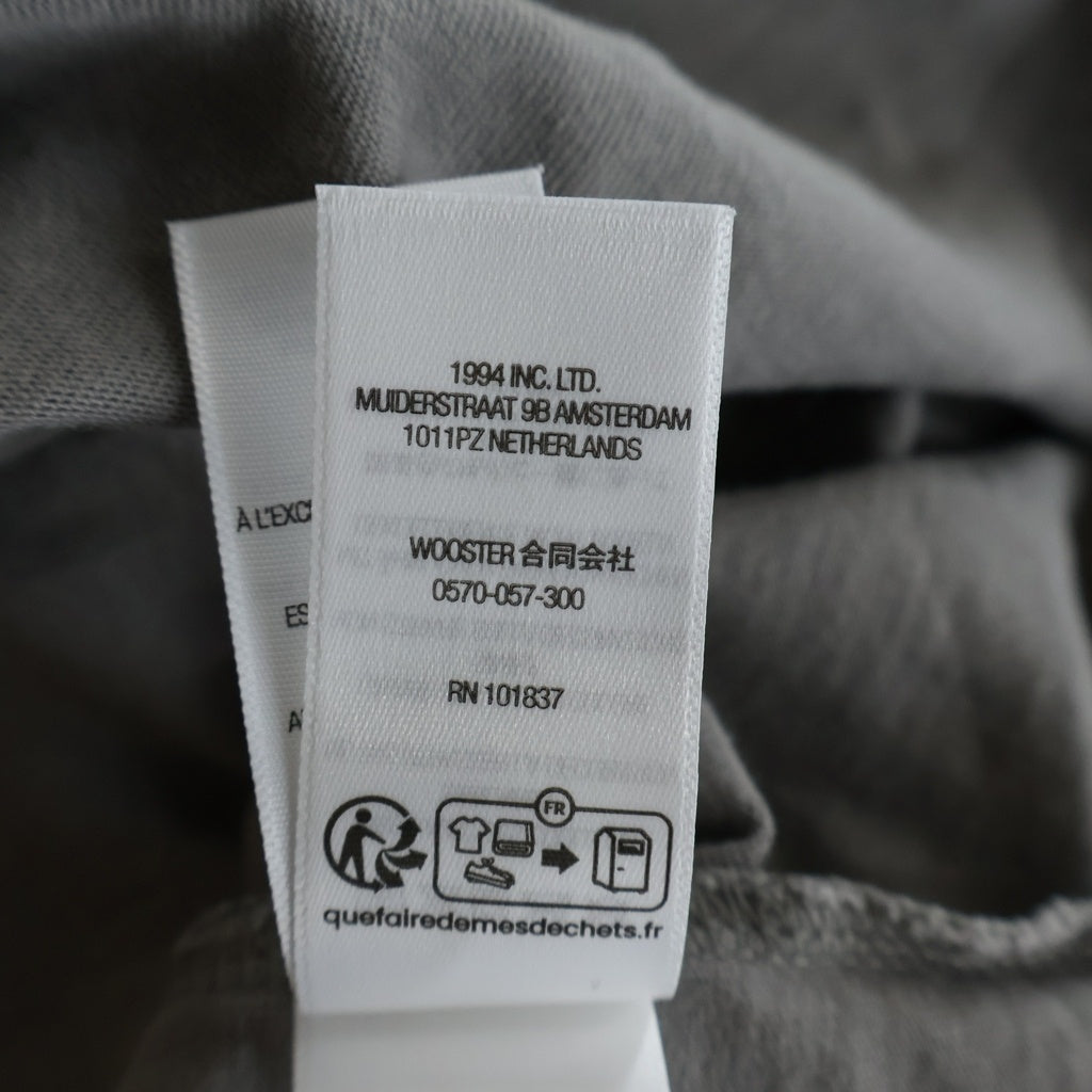 SUPREME(シュプリーム) 26SS Small Box Logo スモールボックスロゴ クルーネック ロングスリーブ カットソー チャコール