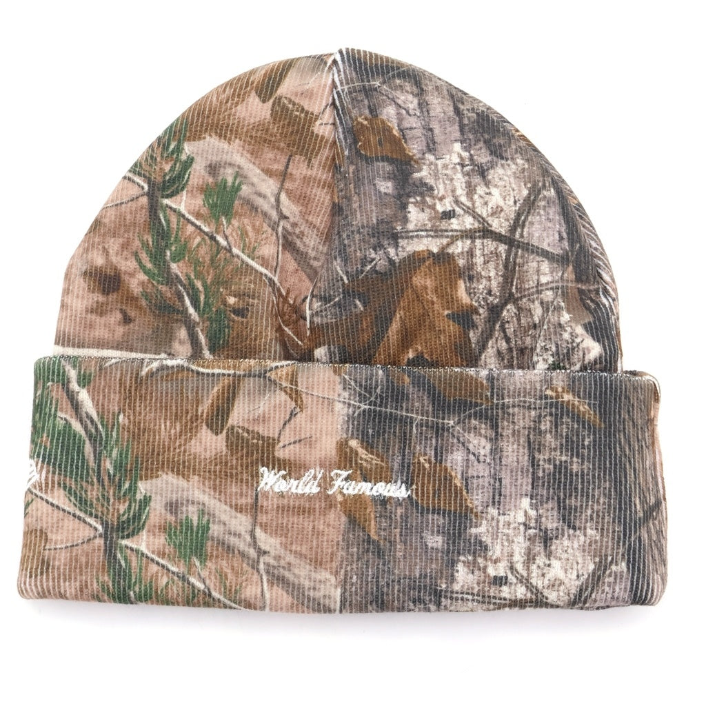 SUPREME(シュプリーム) 23AW ×New Era Box Logo Beanie ニューエラ リアルツリーカモ ボックスロゴ ビーニー ニット 帽子 カーキ