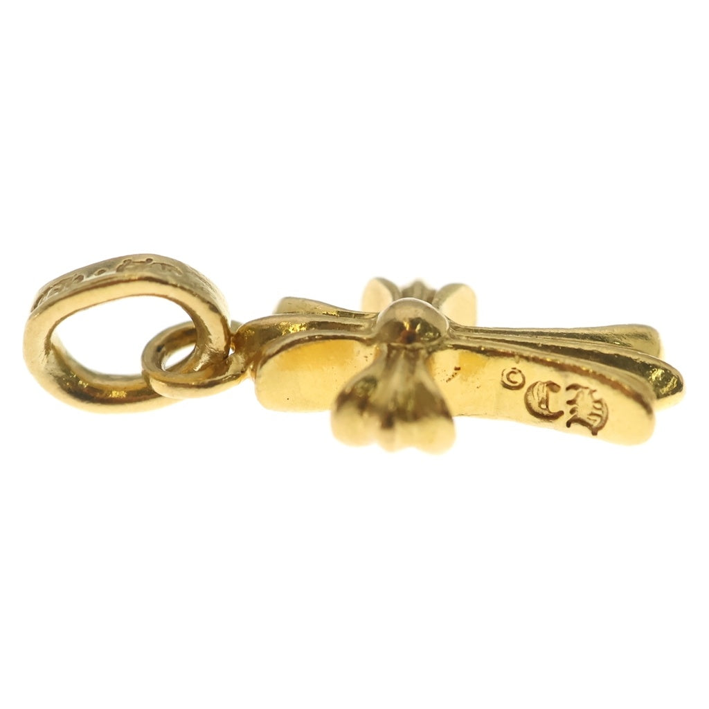 CHROME HEARTS(クロムハーツ) 22K CRS BBYFAT P/DIA ベイビーファットクロス PAVEダイヤ ペンダントトップ ゴールド BCA035