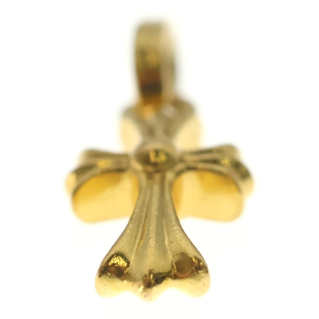 CHROME HEARTS(クロムハーツ) 22K CRS BBYFAT P/DIA ベイビーファットクロス PAVEダイヤ ペンダントトップ ゴールド BCA035