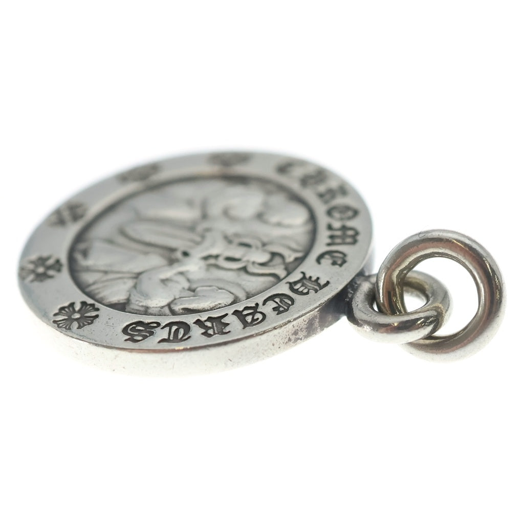 CHROME HEARTS(クロムハーツ) CHRM ANGL MDL V2 エンジェルメダルチャーム ペンダントトップ シルバーBCA229