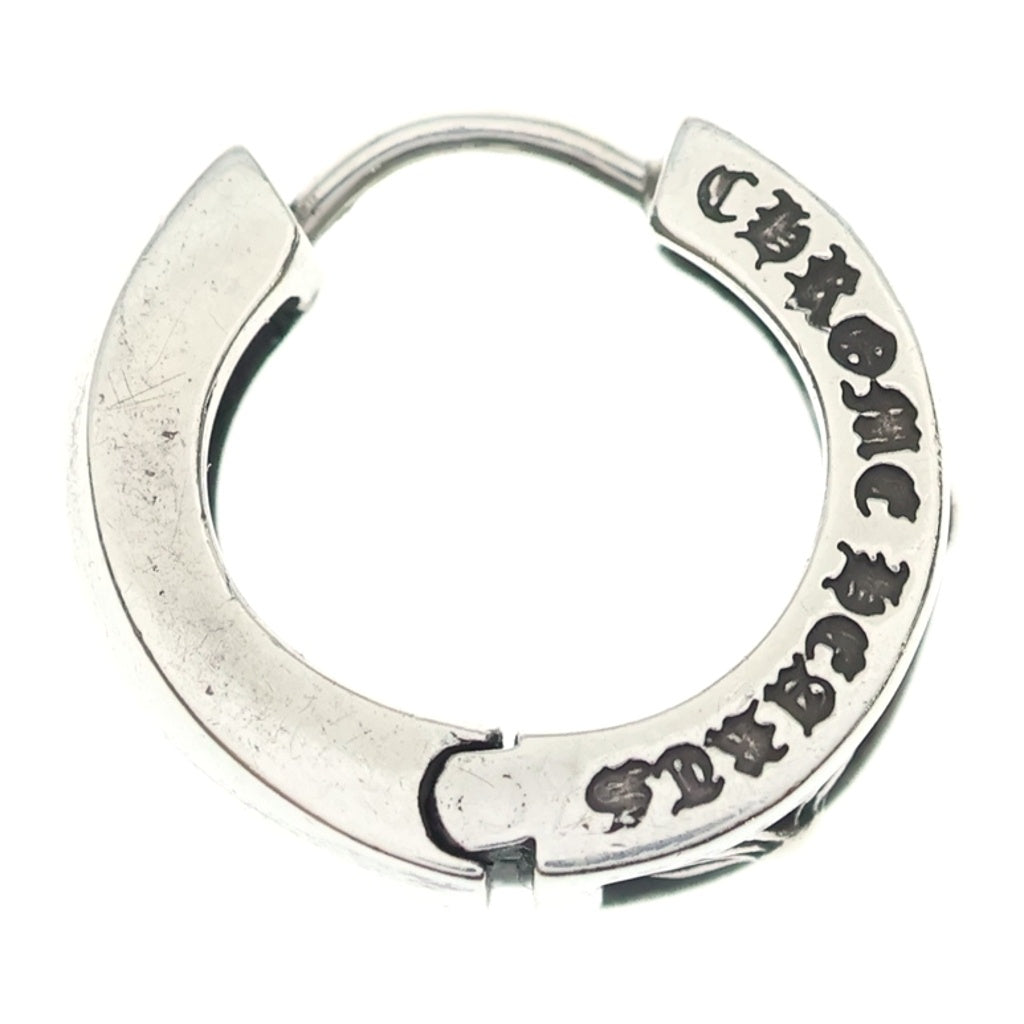 CHROME HEARTS(クロムハーツ) NARROW V-CHX R ナローVバンド CHプラス フープピアス シルバー