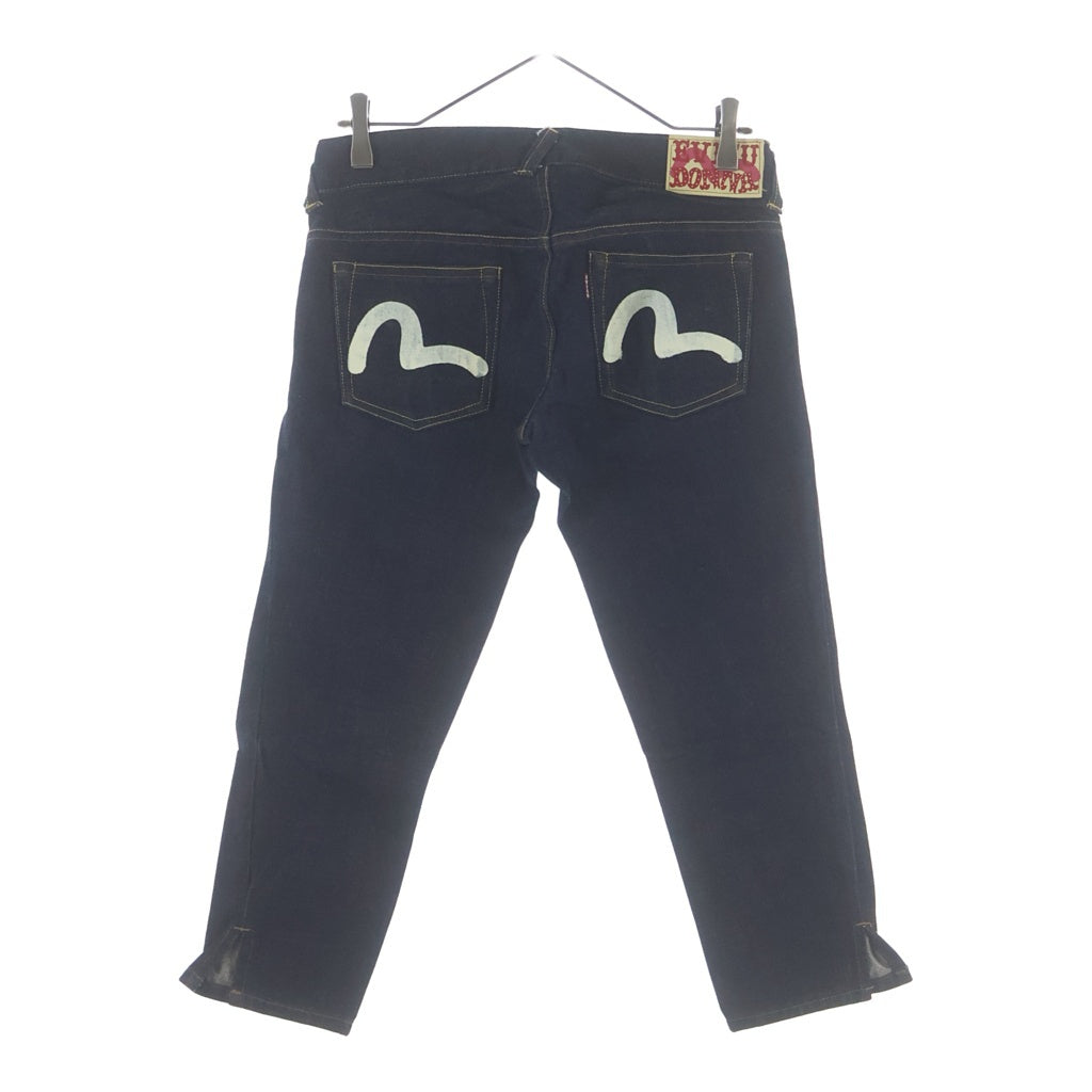 EVISU(エビス) エビスドンナ デニムパンツ カモメ ペイント ジーンズ インディゴ レディース