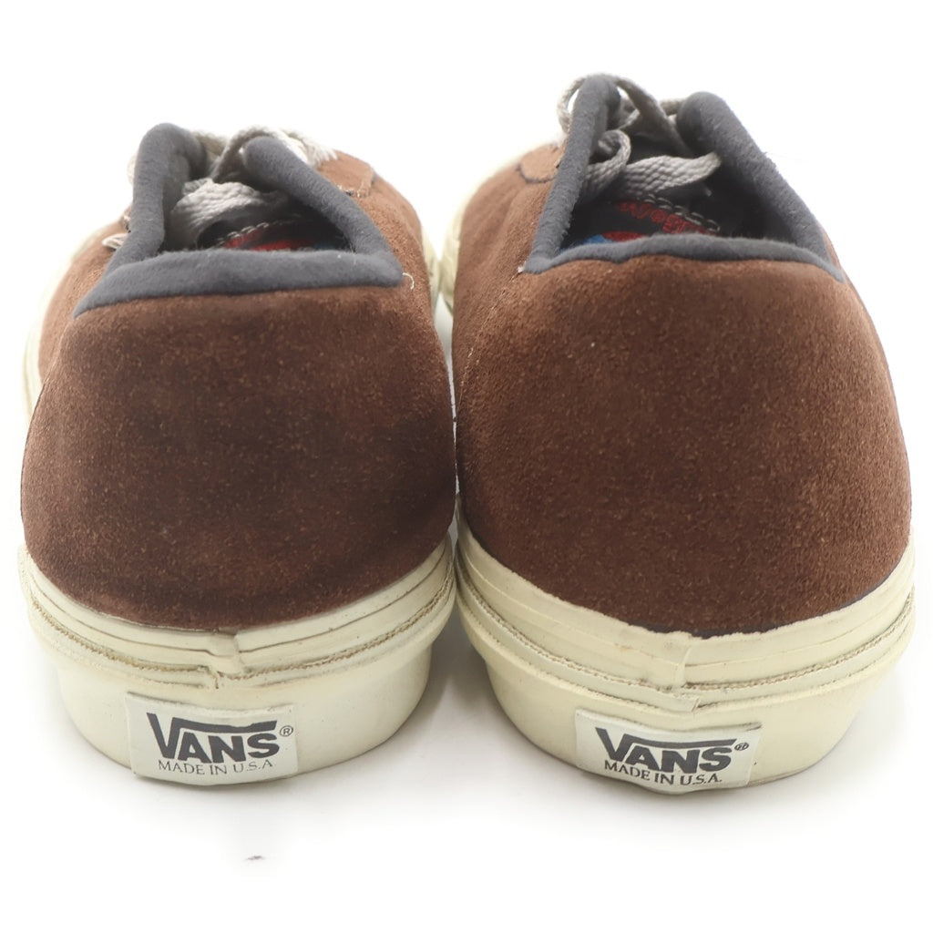 VANS(ヴァンズ) 90s SALMAN AGAH Style 65 デッドストック USA製 サルマン アガー スタイル 65 スエード ローカットスニーカー ブラウン US9.5/27.5cm