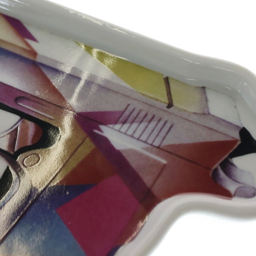 SUPREME(シュプリーム) 16SS Ceramic Mendini Gun セラミック メンディーニ ガン トレイ お皿 マルチ ■