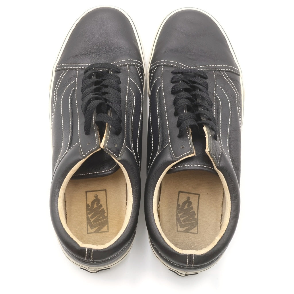 VANS(ヴァンズ) 00s OLD SKOOL オールドスクール レザー ローカットスニーカー ブラック US9.5/27.5cm 5547599-095
