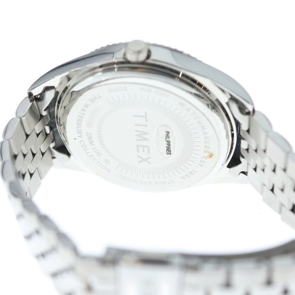 TIMEX(タイメックス) Waterbury Legacy ウォーターベリー レガシー オレンジ/シルバー TW2V17900