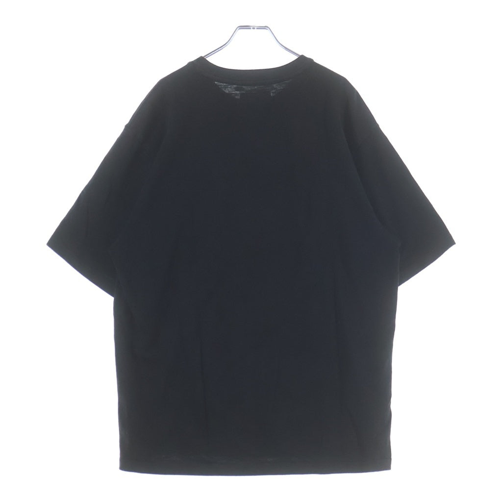 SUPREME(シュプリーム) 24SS Old English S/S Top オールドイングリッシュ ロゴエンブロイダリー クルーネック 半袖Tシャツ カットソー ブラック
