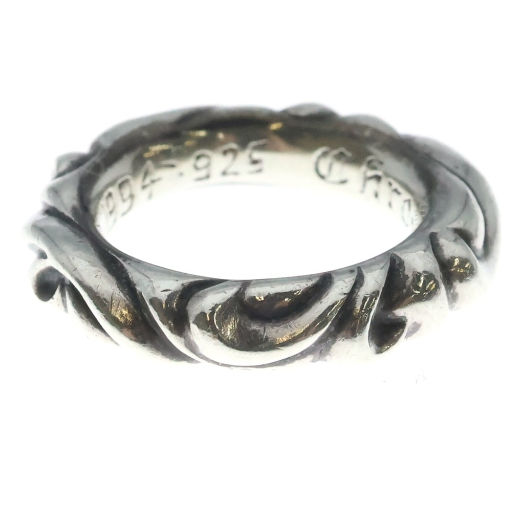 CHROME HEARTS(クロムハーツ) SCRL BAND スクロールバンド リング シルバー BCA351 レディース