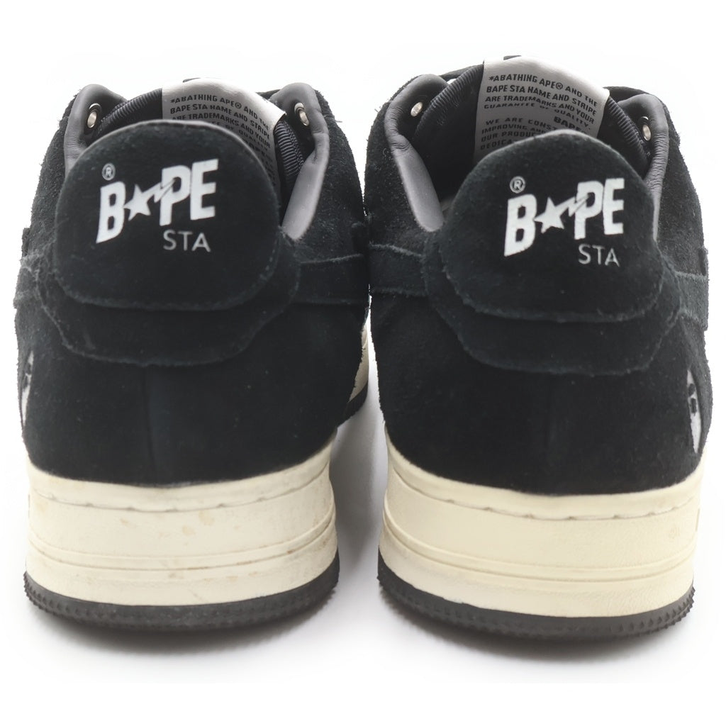 A BATHING APE(アベイシングエイプ) BAPE STA SUEDE ベイプスター スエードレザー ローカットスニーカー ブラック US11/29cm 0ZXSH191004MH
