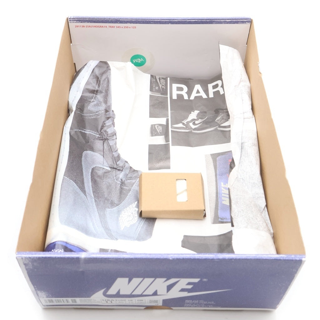NIKE(ナイキ) AIR JORDAN 1 HIGH OG RARE AIR DEEP ROYAL BLUE エアジョーダン ハイ OG レア エアディープ ロイヤルブルー ハイカットスニーカー US11/29cm DZ5485-100