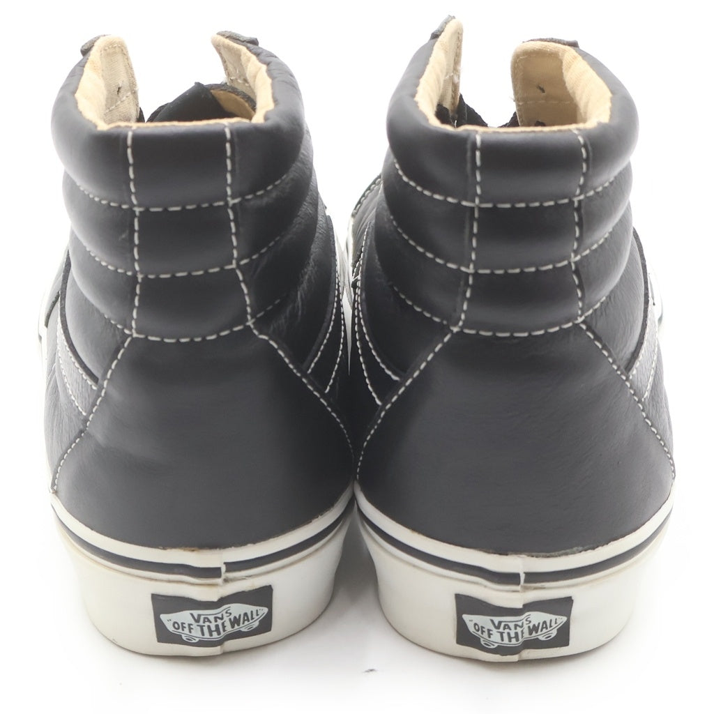 VANS(ヴァンズ) 00s SK8-HI スケートハイ オールレザー ハイカットスニーカー ブラック US9.5/27.5cm 50146740