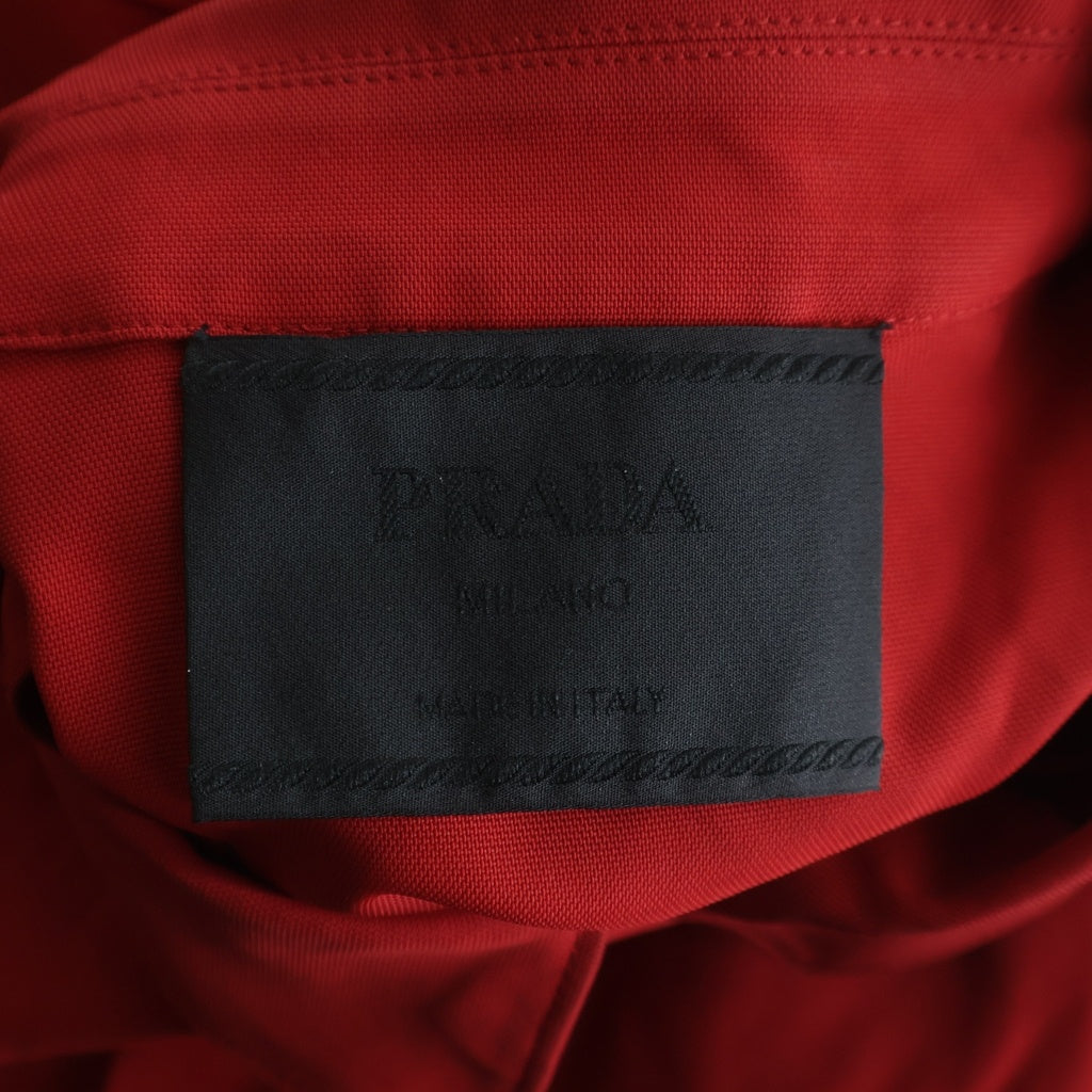 PRADA(プラダ) ジッパー ナイロン スウィングトップ レッド 98339
