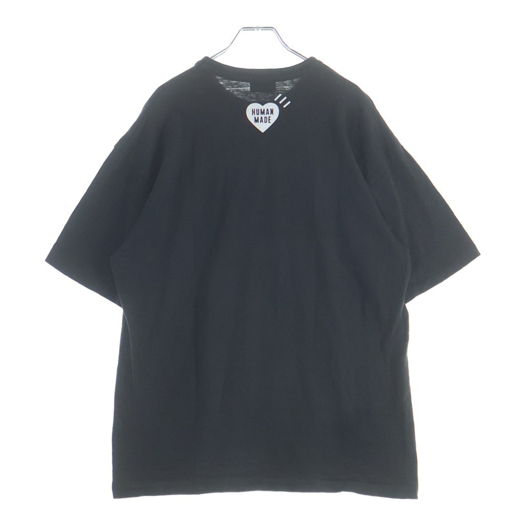 HUMAN MADE(ヒューマンメイド) Horse Graphic Tee うま グラフィック クルーネック 半袖Tシャツカットソー ブラック