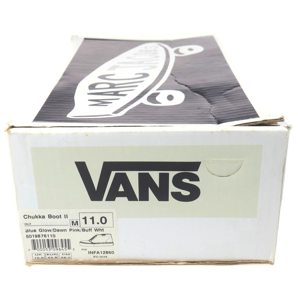 VANS(ヴァンズ) × MARC JACOBS CHUKKA BOOT マークジェイコブス チャッカ ブーツ スエード パステルカラー ミッドカットスニーカー ピンク/ライトブルー US11/29cm 5019876110