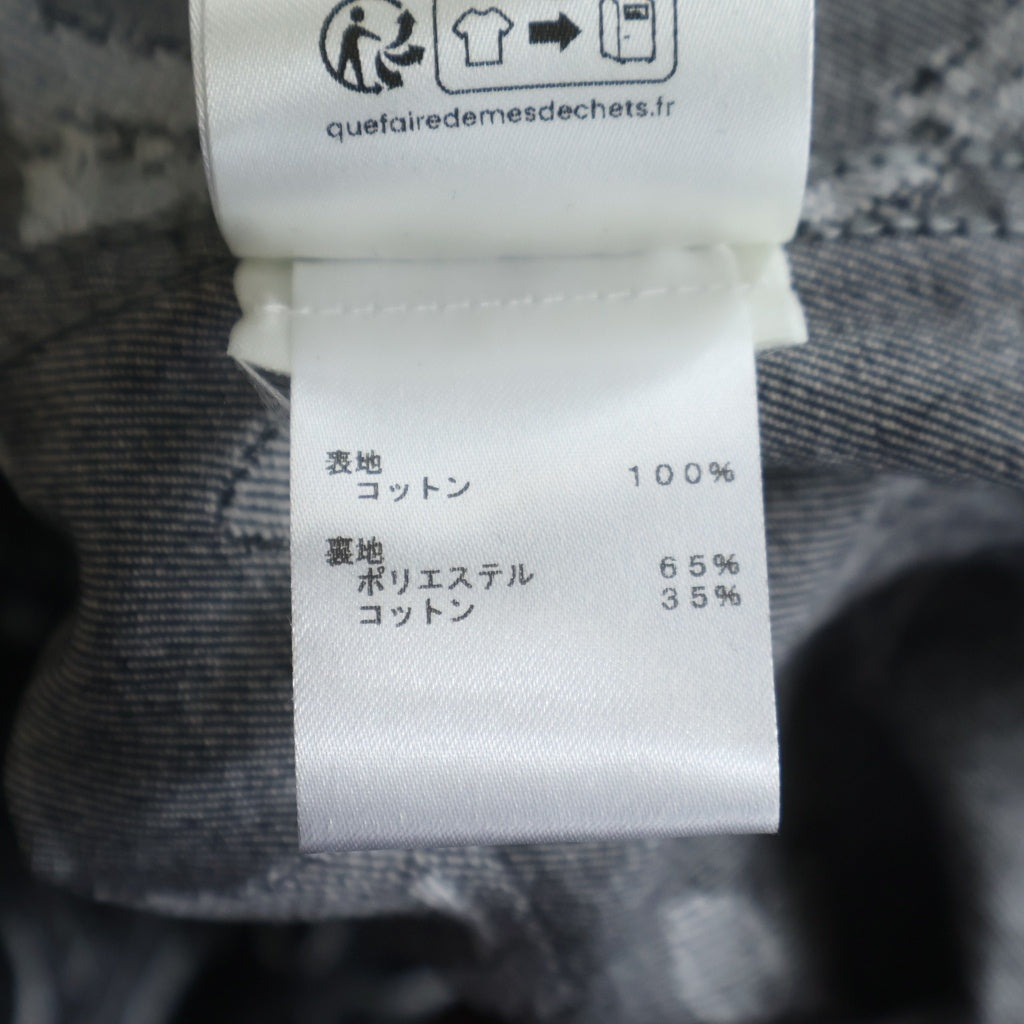LOUIS VUITTON(ルイヴィトン) 23AW モノグラム ショートスリーブ シャンブレー 半袖シャツ ブラック RM232 ARS HPS73W