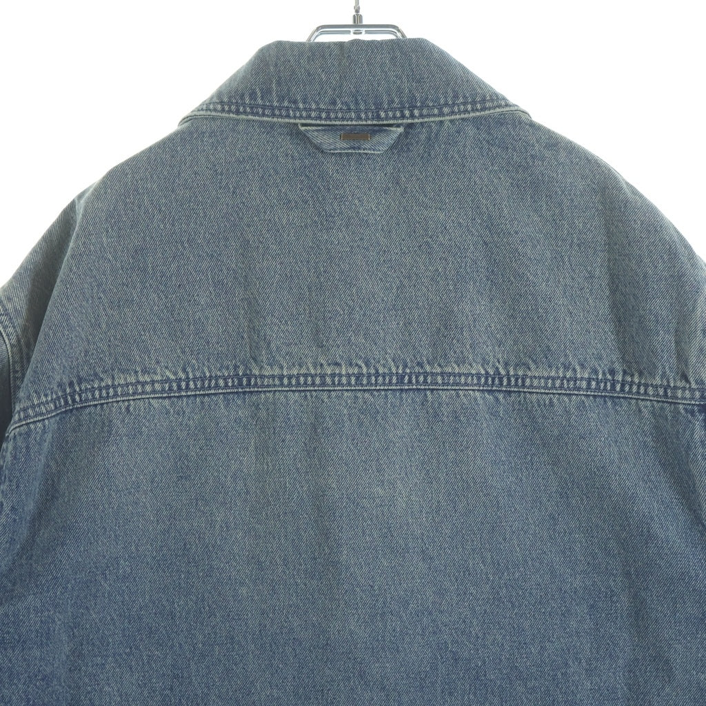 LOUIS VUITTON(ルイヴィトン) 23AW LVモノグラム デニム 半袖シャツ インディゴ RM232Q Y38 HOS46W