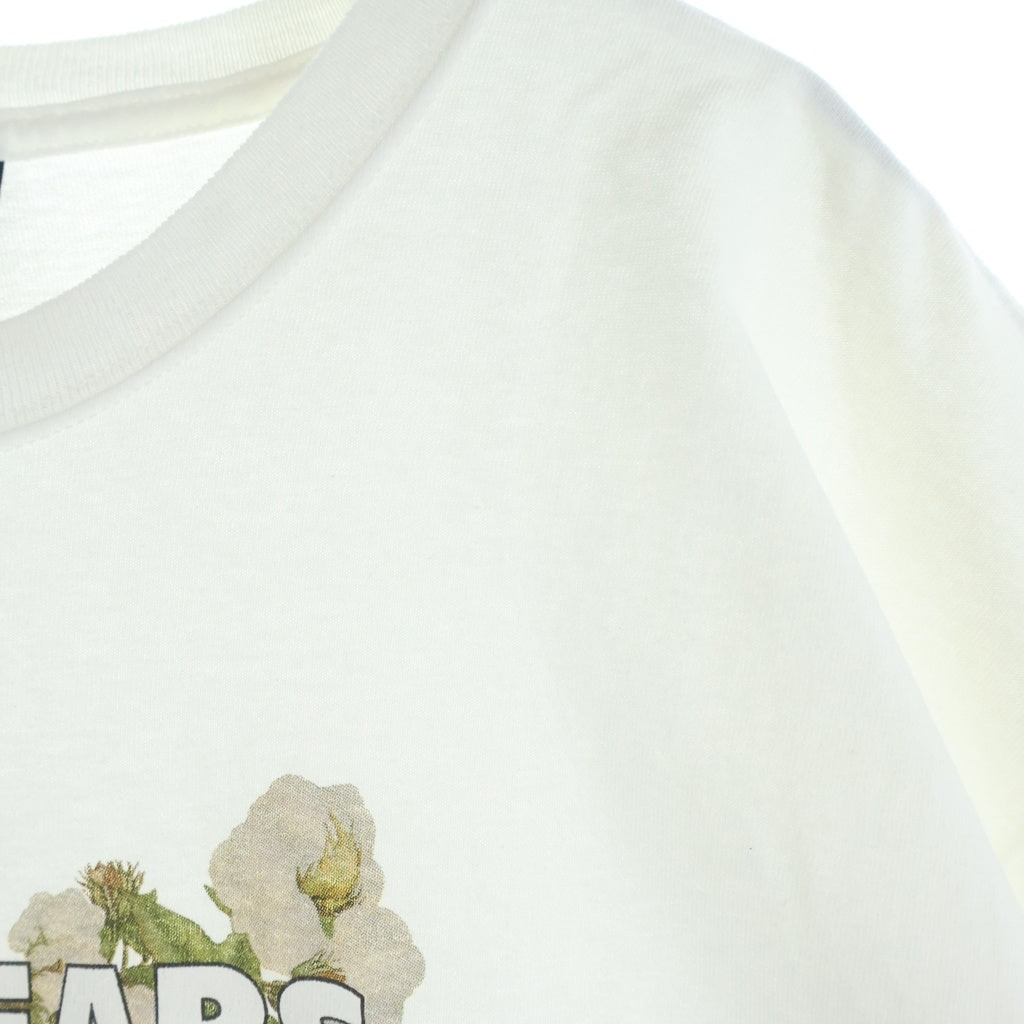 STUSSY(ステューシー) ×DENIM TEARS Annie Lee Tee デニムティアーズ アニーリー フロントプリント 半袖Tシャツ カットソー ホワイト