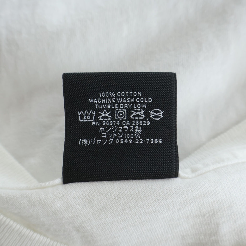STUSSY(ステューシー) ×DENIM TEARS Annie Lee Tee デニムティアーズ アニーリー フロントプリント 半袖Tシャツ カットソー ホワイト