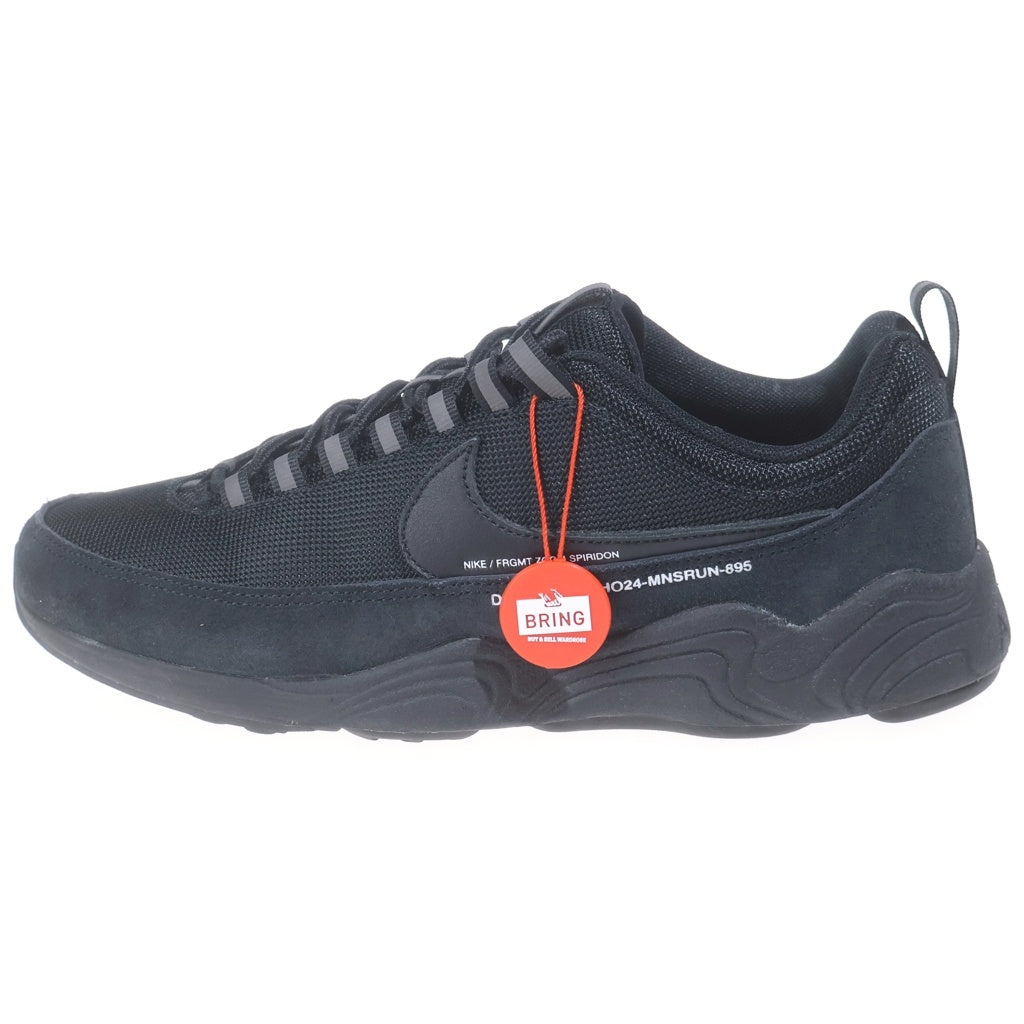 NIKE(ナイキ) ×Fragment AIR ZOOM SPIRIDON SP フラグメント エアズームスピリドン ローカットスニーカー ブラック US9.5/27.5cm HF5455-001