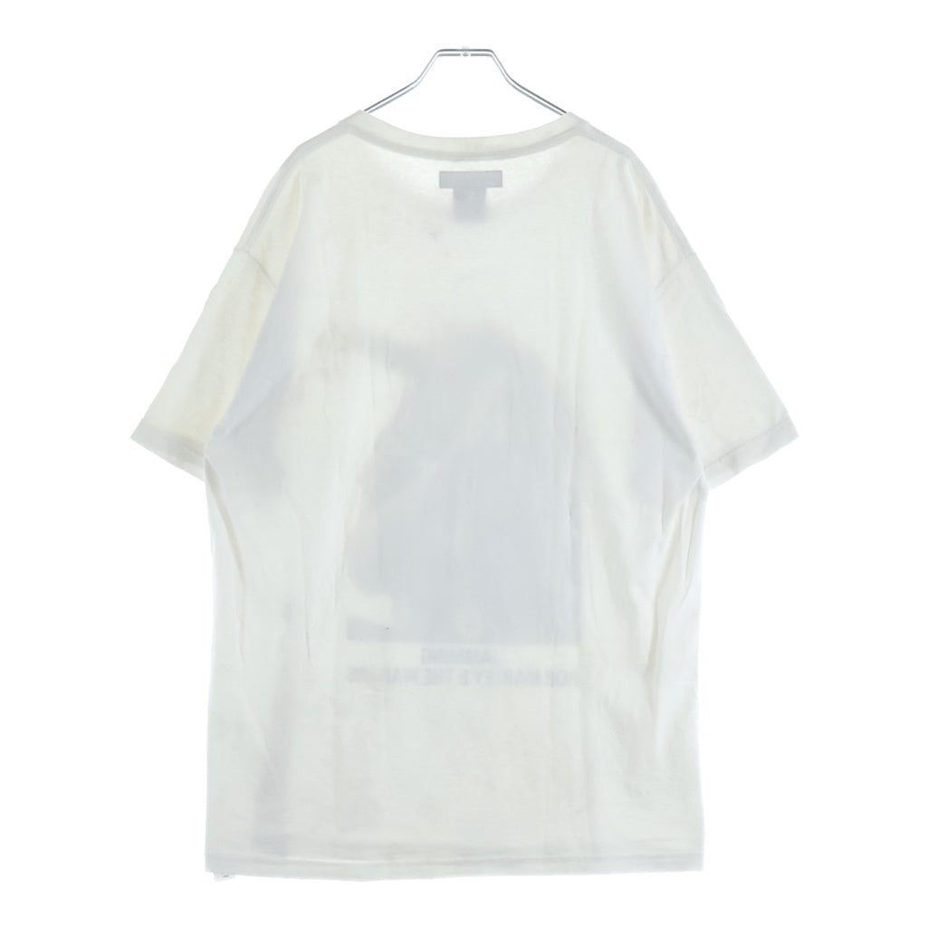 WACKO MARIA(ワコマリア) Bob Marley ボブマーリー フロントフォトプリント 半袖Tシャツ カットソー ホワイト