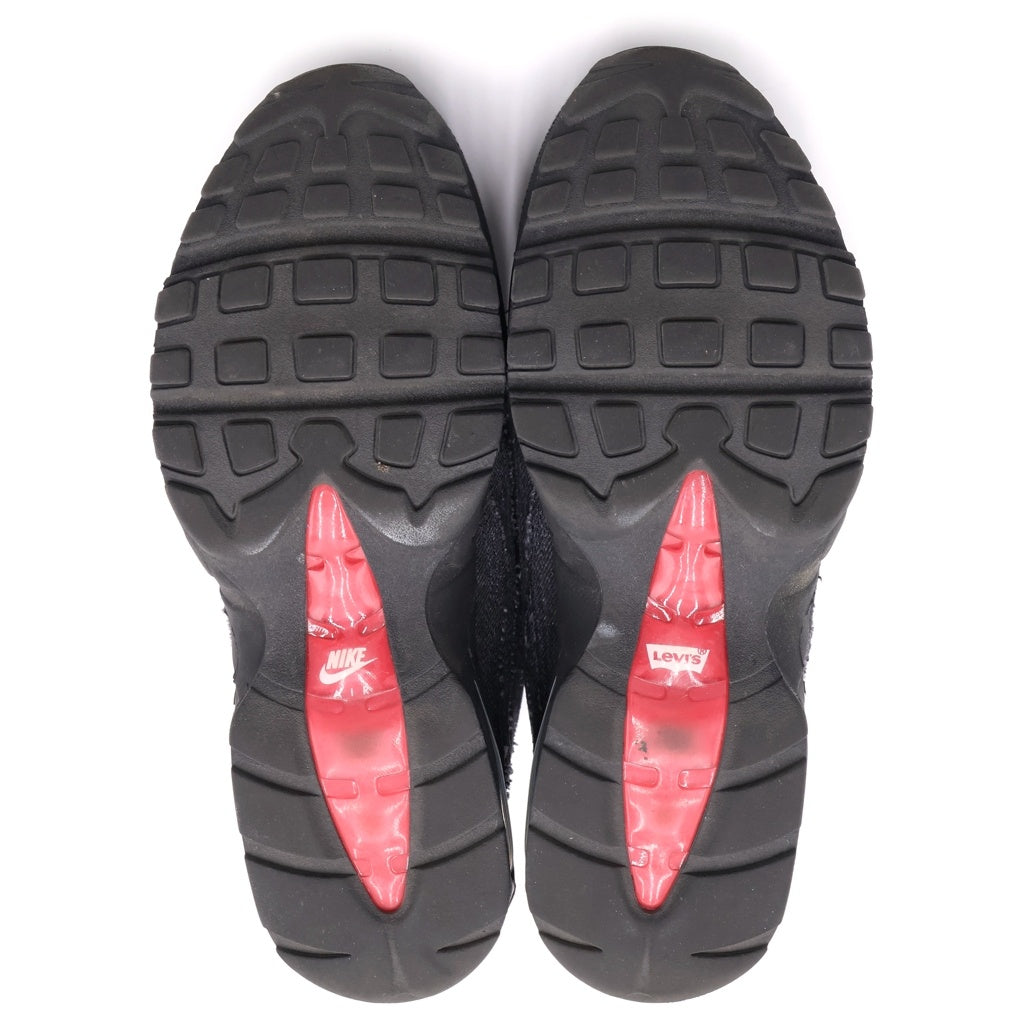 NIKE(ナイキ) ×LEVI'S AIR MAX 95 OG DENIM BLACK リーバイス エアマックス95 デニム ローカットスニーカー ブラック US10.5/28.5cm HM4743-001