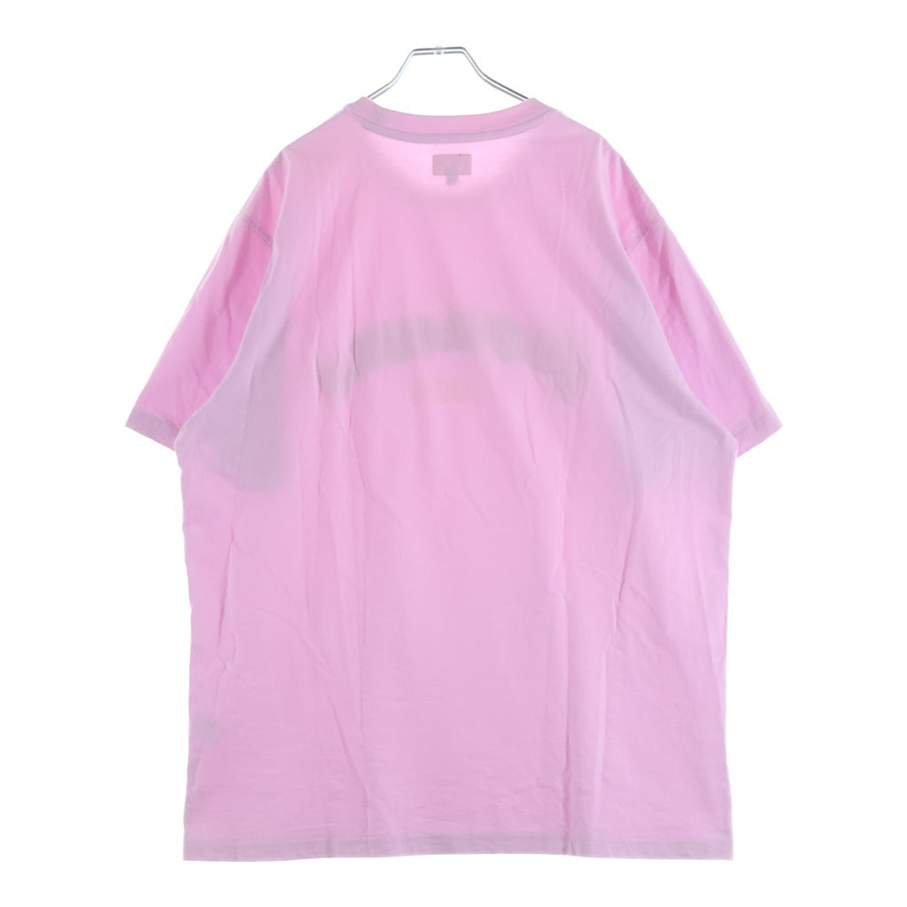 SUPREME(シュプリーム) 22SS Old English Glow S/S Top オールドイングリッシュ グロウ ロゴ刺繍 半袖Tシャツ ピンク