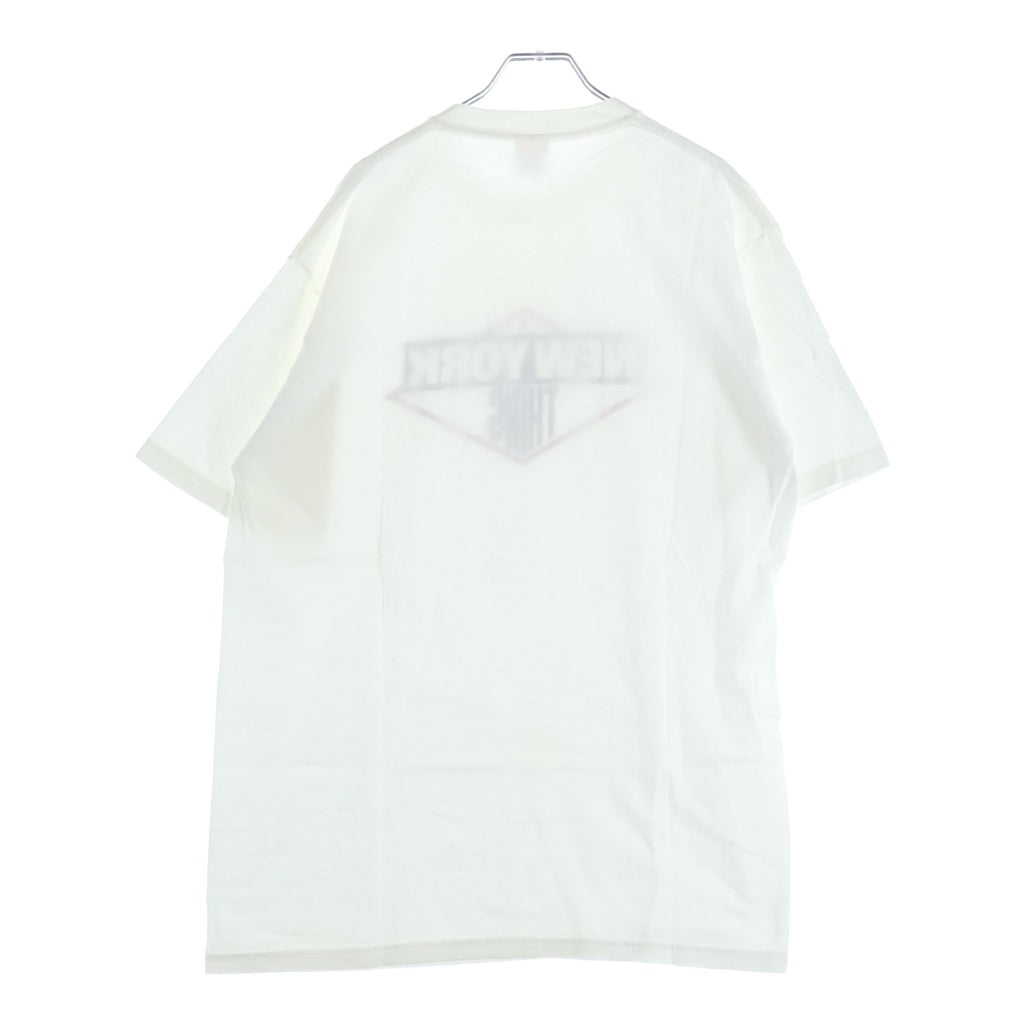 SUPREME(シュプリーム) 05SS × aNYthing A New York Thing Tee エニシング ア・ニューヨーク・シングス フロントプリント クルーネック 半袖Tシャツ カットソー ホワイト
